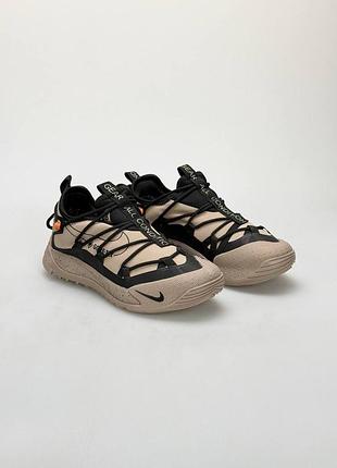 Водонепроникні кросівки nike acg terra antarktik low gtx beige black