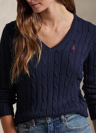 Бавовняний жіночий светр polo ralph lauren