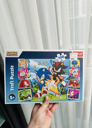 Пазл trefl meet sonic100 елементів