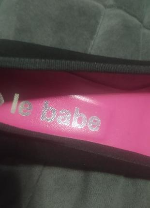 Туфельки le babe натуральні 3