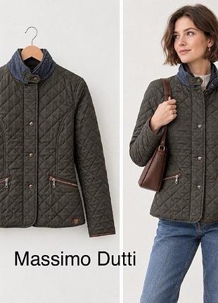 Стьобана куртка massimo dutti