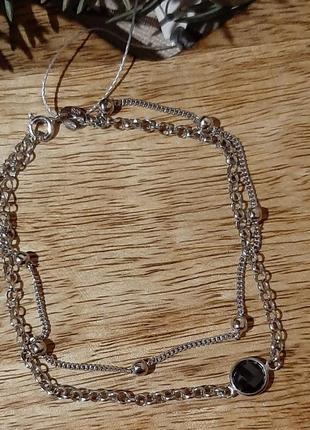 Серебряный браслет 2