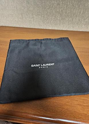 Оригинальный пыльник saint laurent paris (черный)