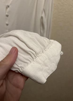 Біла блузка сорочка h&m eur 38 4