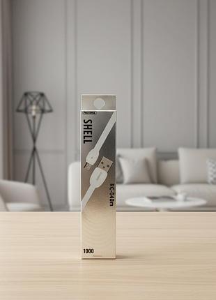 Кабель remax usb-a — micro-usb, 1 м, для зарядки и синхронизации