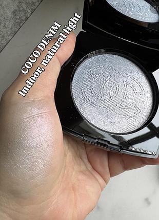 Хайлайтер chanel coco denim illuminating powder 8