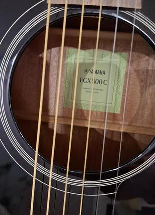 Yamaha fgx800с електроакустика 3
