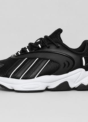 Мужские кроссовки adidas oztral 107-96 black white (вьетнам), премиум качество 44