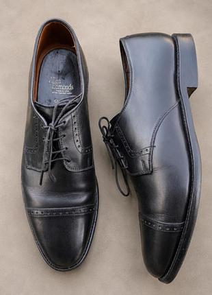 Кожаные классические туфли 44/45 allen edmonds