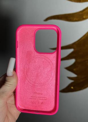 Чохол apple для iphone 14 pro, рожевий 5