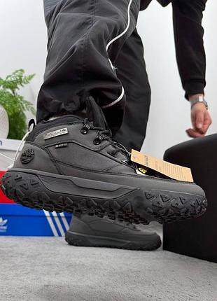 Кросівки timberland dark grey gore tex термо 4