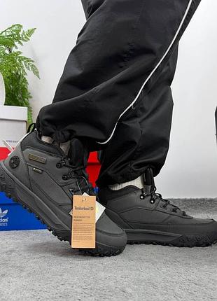 Кросівки timberland dark grey gore tex термо 9