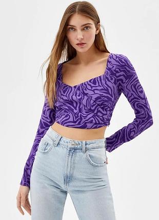 Топ блуза   bershka 💜