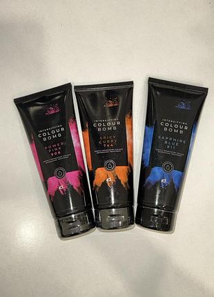Тонуючі бальзами id hair colour bomb (2 нові, 1 б/у)