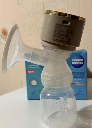 Молоковідсмоктувач портативний електричний powerpump canpol babies 2