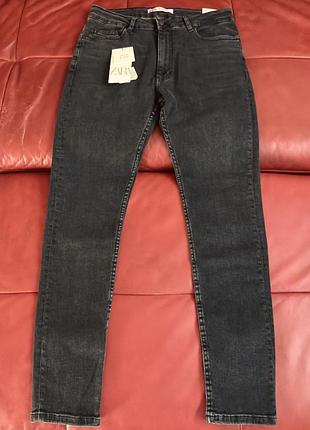 Сірі чоловічі джинси zara, р.34/44