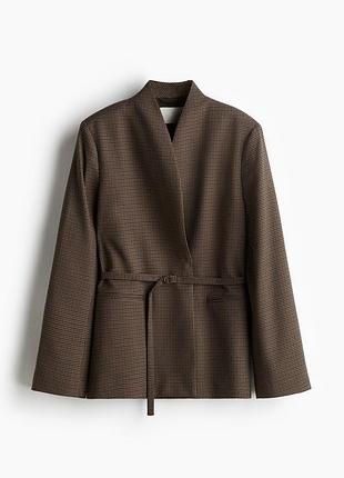 Жіночий піджак h&m коричневий