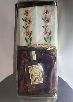 Редкость! винтажный подарочный набор " aqua de colonia galatea"