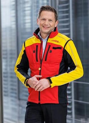 Теплая софтшелл куртка dhl softshell jacket 2в1 m/l 10