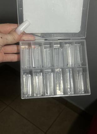 Нарощування нігтів beleon professional polygel nail forms 2