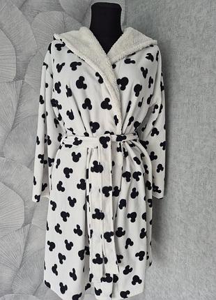 Флисовый халат marks &amp; spencer