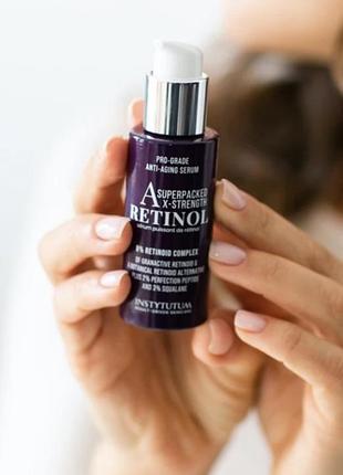 Сироватка для обличчя instytutum a-superpacked x-strength retinol serum