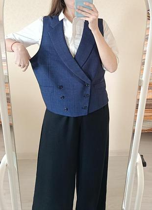 Вовняний жилет massimo dutti 4