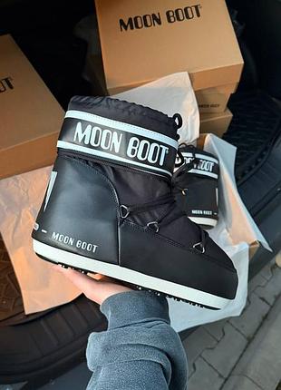 Moon boot  black/white 4