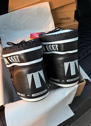 Moon boot  black/white 7