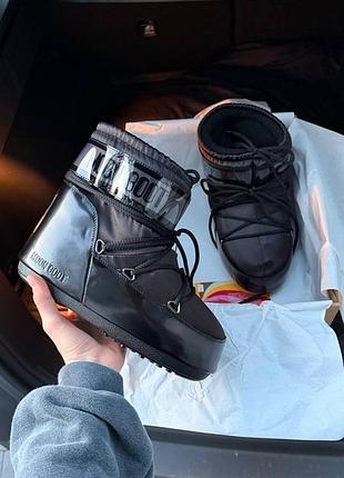 Moon boot  black 2.0 3