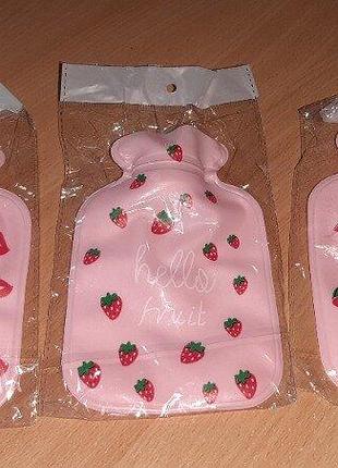 Грелки детские маленькие разноцветные с рисунком, 16 см.