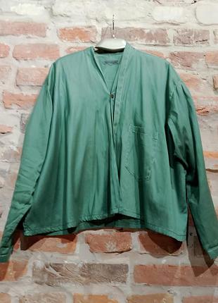 Эксклюзив. винтажная рубашка свободного кроя от issey miyake