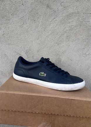 Lacoste шкіряні кросівки кеди 43 5
