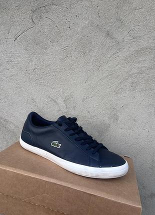 Lacoste шкіряні кросівки кеди 43