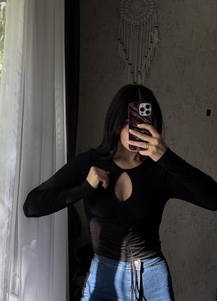 Водолазка жіноча чорна 🖤