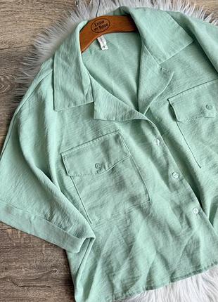 Стильна кроп сорочка, l xl