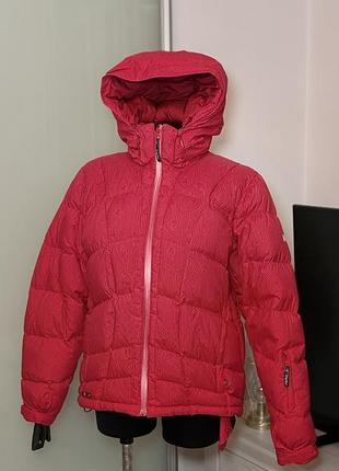 Пуховик лижний helly hansen m-l . лижна куртка з натуральним пухом