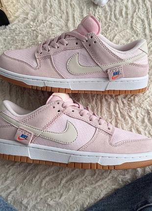 Nike dunk low teddy bear pink 2