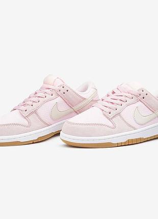 Nike dunk low teddy bear pink 4