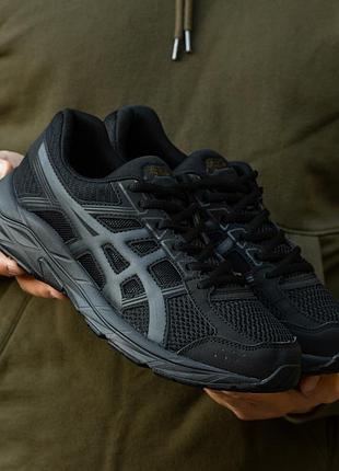 Asics gel connected 4 all black 7