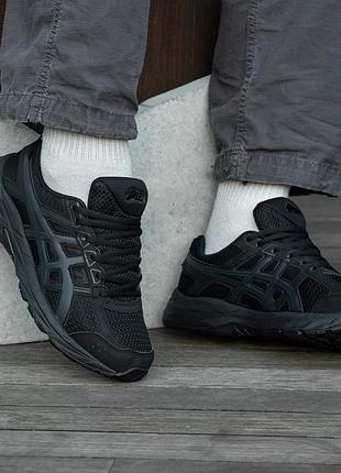 Asics gel connected 4 all black 5