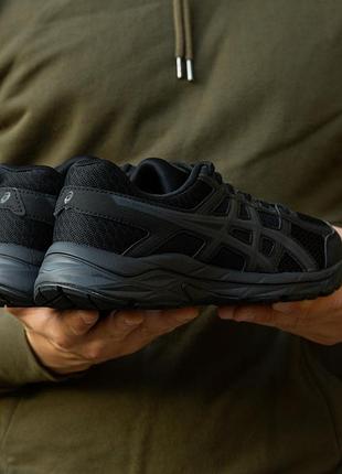 Asics gel connected 4 all black 2