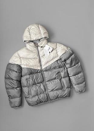 Пуховик nike storm-fit windrunner primaloft cipo (білий)