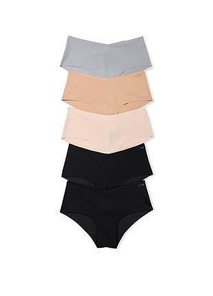 Трусики жіночі 5-pack no-show cheeky panties різнокольорові