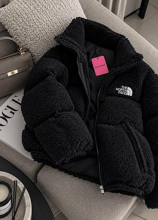 Куртка жіноча the north face teddy чорна