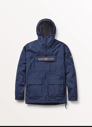 Чоловіча вітровка henri lloyd viking smock синього кольору розмір m