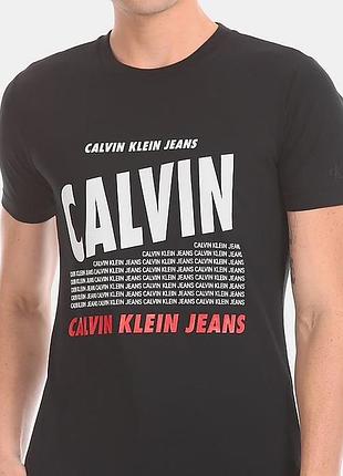 Футболка slim tee calvin klein