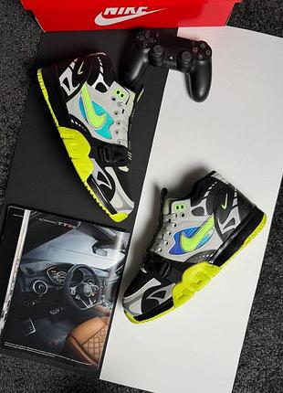 Чоловічі кросівки nike air trainer 1 sp utility m grey black lime