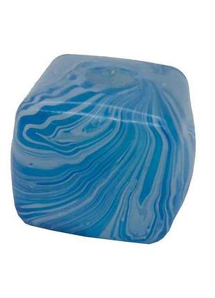 Антистресс крутий замес синий marble cube 38978 тм monstergum