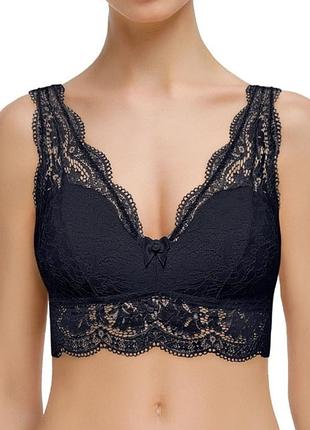 Бюстгальтер жіночий victoria's secret bralette мереживний бюстик
